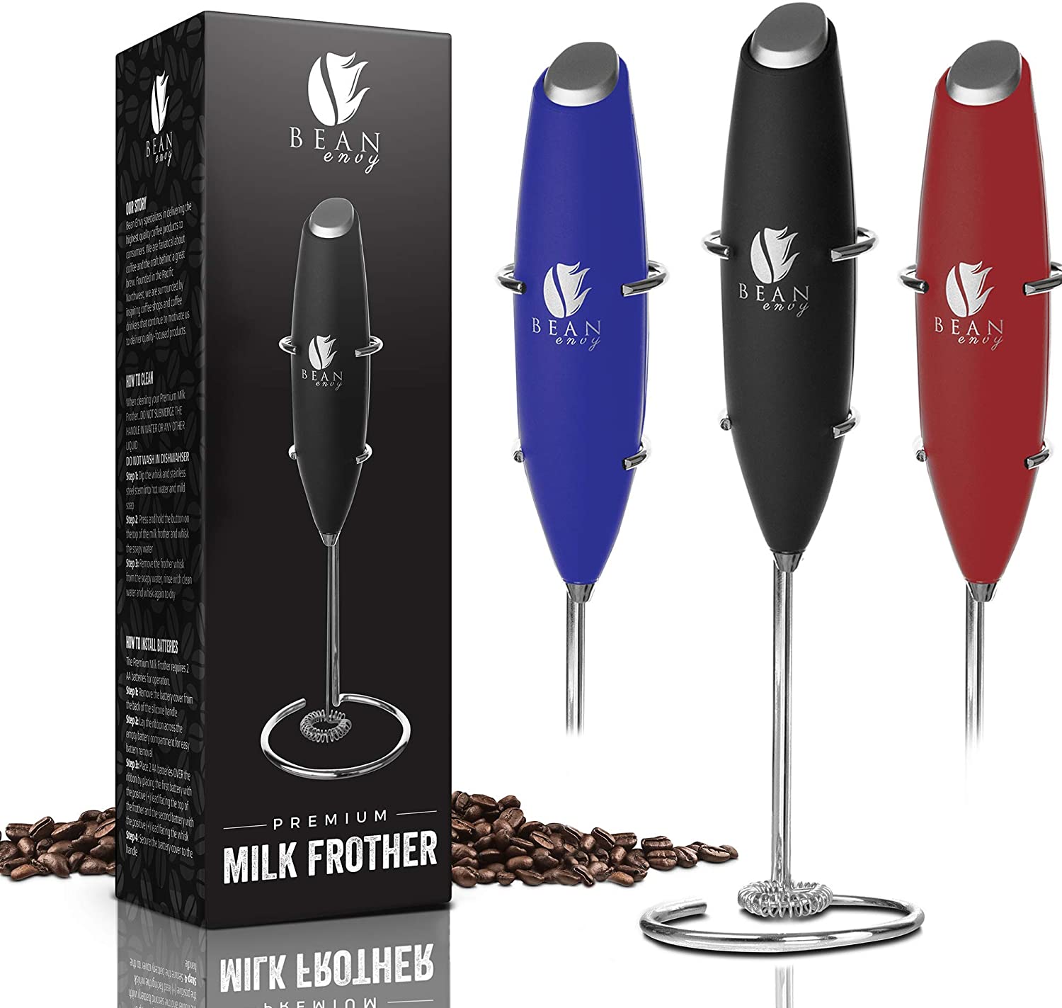 Bean Envy Electric Milk Frother Image